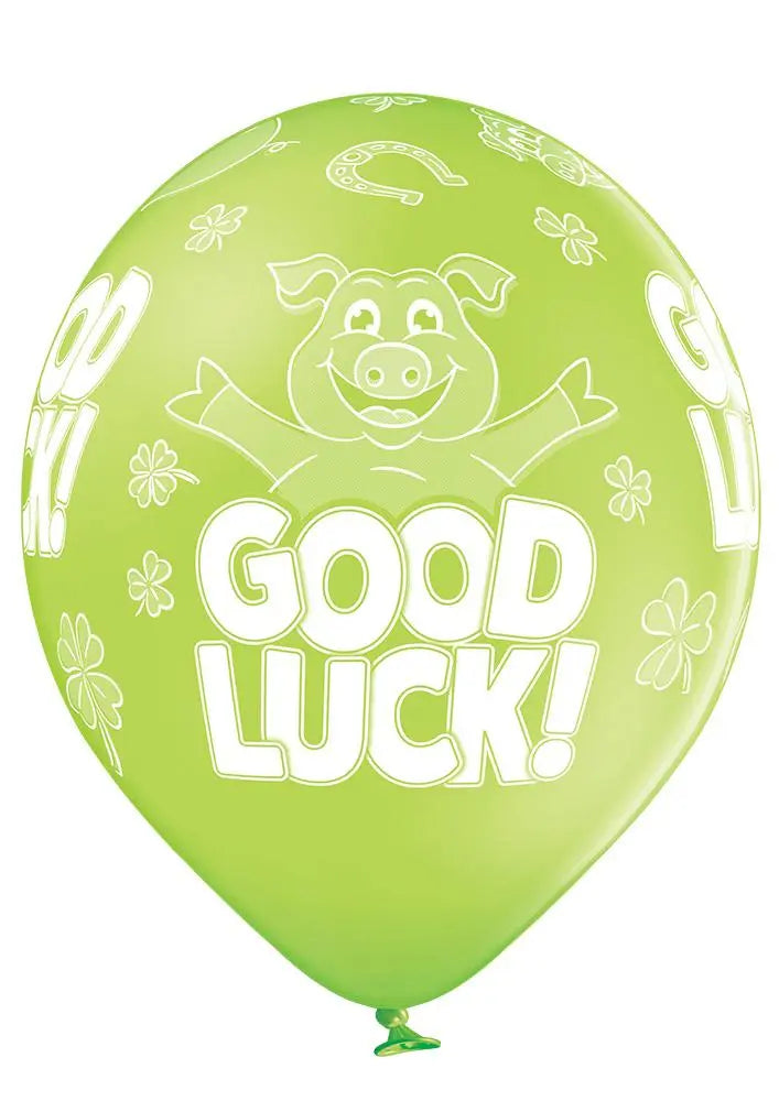 Good Luck Ballon - Latex bedruckt