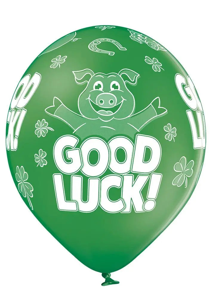 Good Luck Ballon - Latex bedruckt