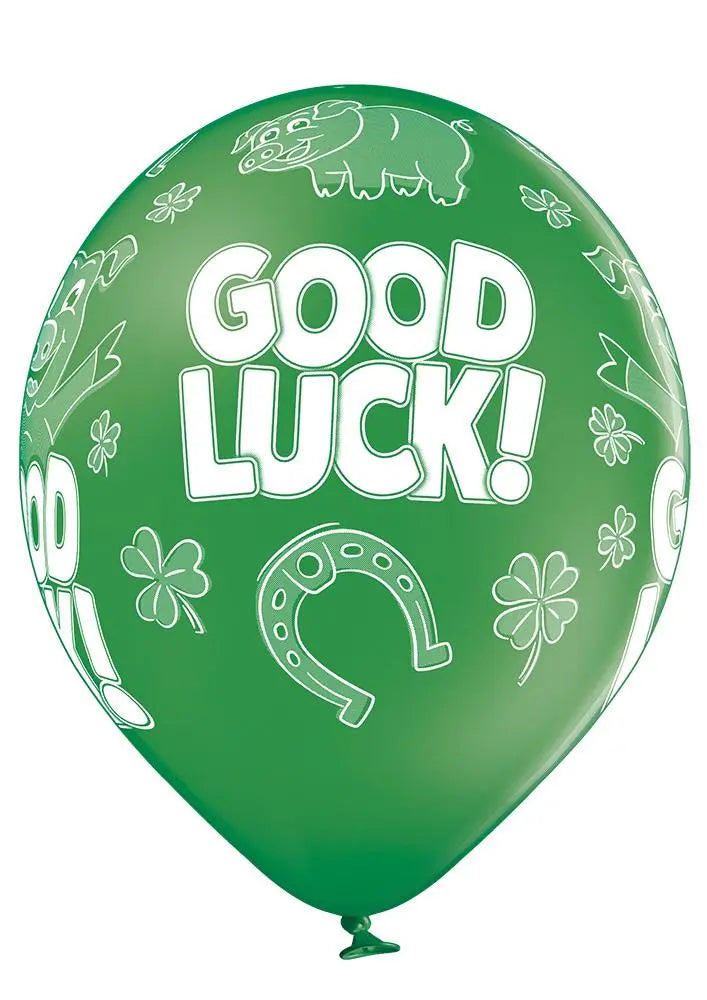 Good Luck Ballon - Latex bedruckt