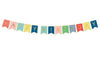 Happy Birthday Banner Girlande farbig mix