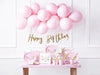 Ensemble de décoration de fête de chat joyeux anniversaire 