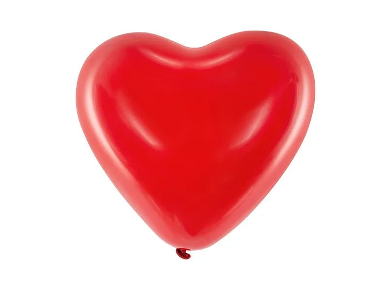 Herz rot Ballon - Latex Ballon Herz