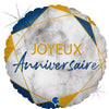 Joyeux Anniversaire Bleu Ballon (rempli d'hélium) 