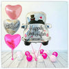 Just Married - Happily Ever After Ballon Bouquet (rempli d'hélium) 