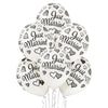 Ballon coeur juste marié 
