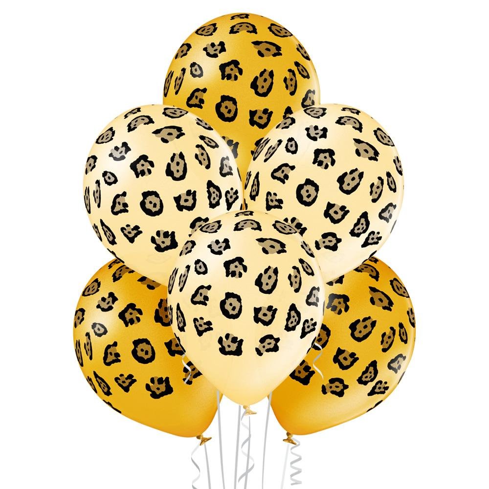 Leopard Spots Ballon - Latex bedruckt