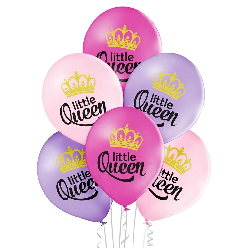 Little Queen Ballon - Latex bedruckt