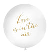 L'amour est dans l'air - ballon doré XXL 