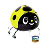 Ladybug - Ballon marcheur jaune Ladybug (rempli d'hélium) 