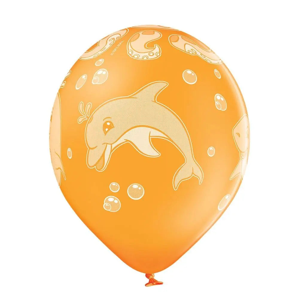 Marine Tiere Ballon - Latex bedruckt