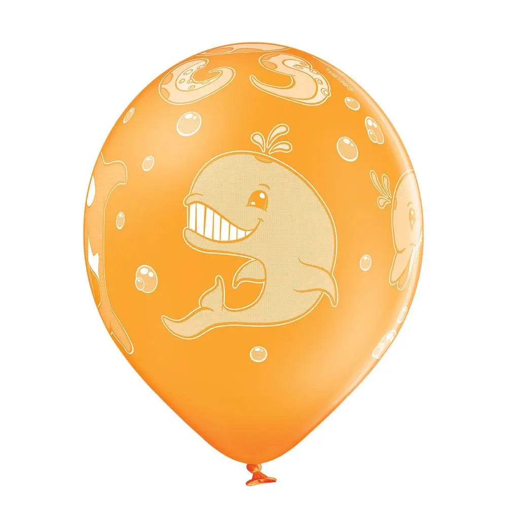 Marine Tiere Ballon - Latex bedruckt