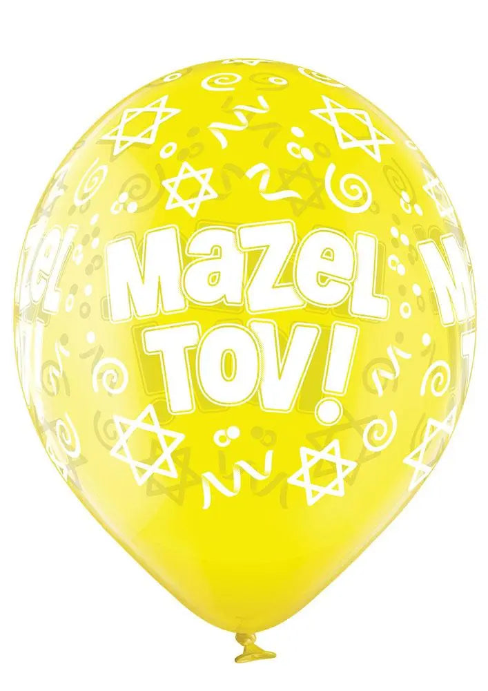 Mazel Tov Ballon - Latex bedruckt