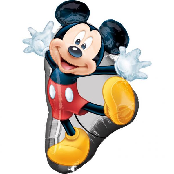 Mickey Mouse XXL Ballon (mit Helium gefüllt) - Supershape helium