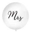 Mme - Misses - ballon noir XXL 