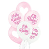 Oh bébé fille ballon 