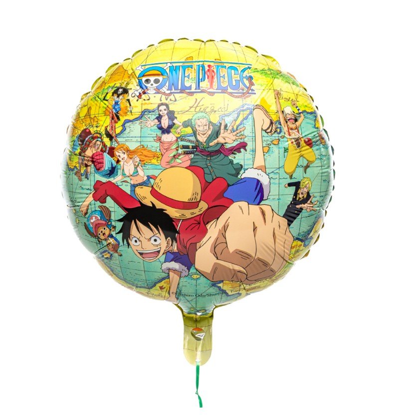 One Piece "Luffy" Ballon (mit Helium gefüllt) - Folienballon helium