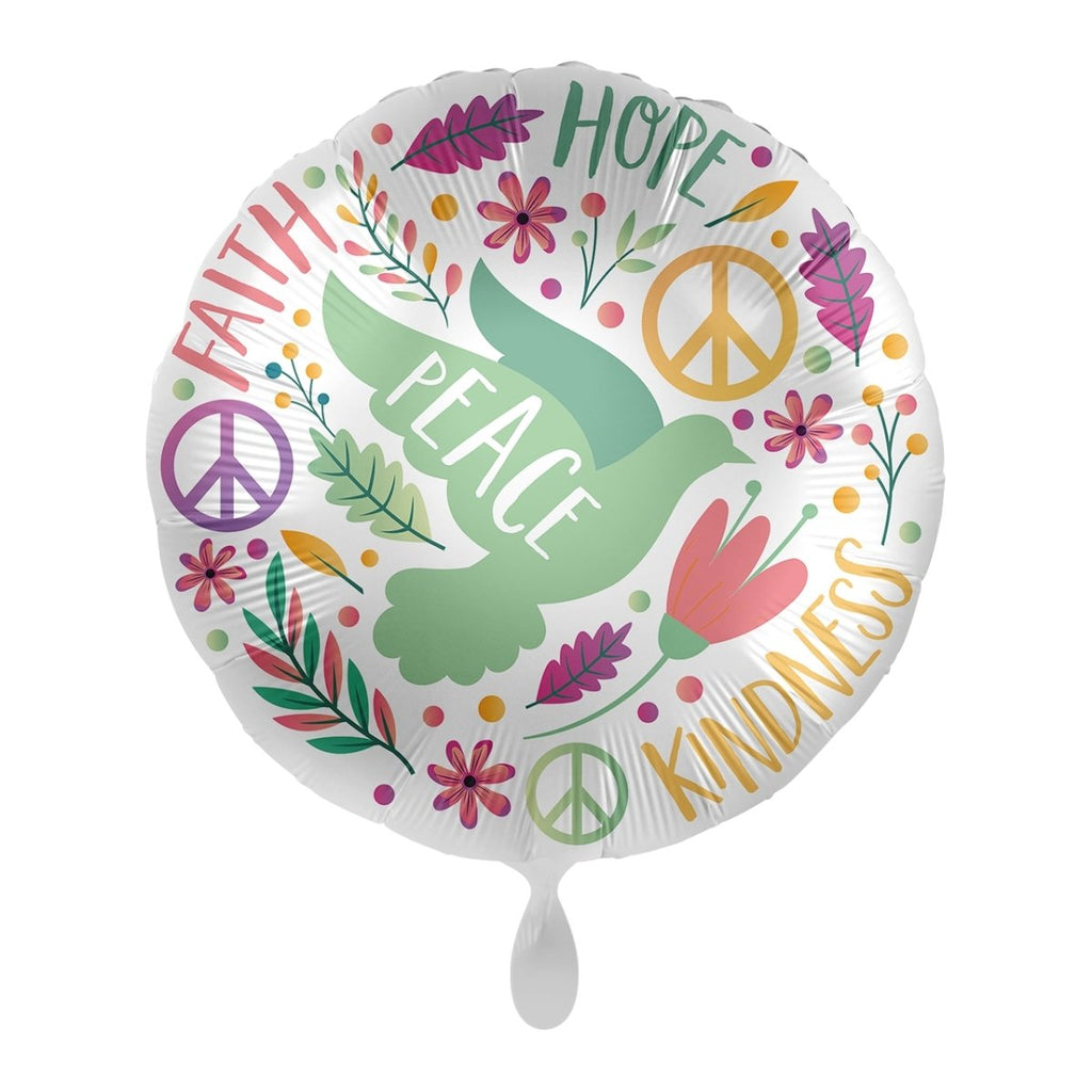 Peace Ballon (mit Helium gefüllt) -