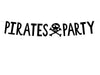 Guirlande bannière fête pirate 