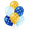 Ballon garçon à pois 