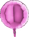 Ballon rond fuchsia (rempli d'hélium) 