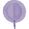 Ballon rond violet clair (rempli d'hélium) 