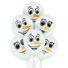 ballon bonhomme de neige 