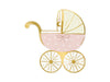 Serviettes landau rose 