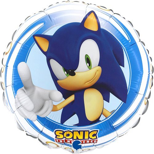 Sonic Ballon (mit Helium gefüllt) - LIscenced klein