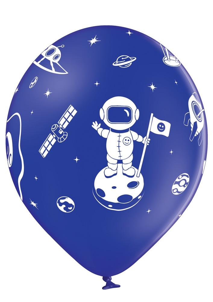 Spaceman Ballon - Latex bedruckt