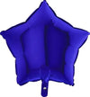 ballon star capri bleu (rempli d'hélium) 