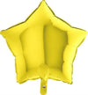 Ballon étoile jaune (rempli d'hélium) 