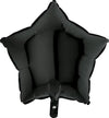 Ballon étoile noir (rempli d'hélium) 