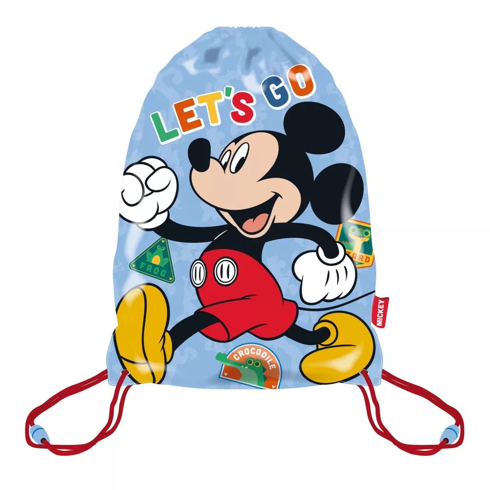 Turntasche - Gym Bag - Mickey Mouse Let's Go - Turntasche