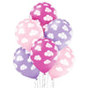 nuages ​​fille ballon 