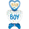 Ballon XL Baby Boy AirLoonz (à gonfler avec de l'air) 