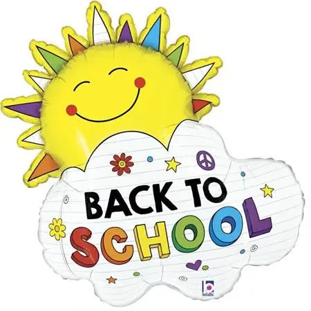 XL Back to school Ballon (mit Helium gefüllt) - Supershape helium
