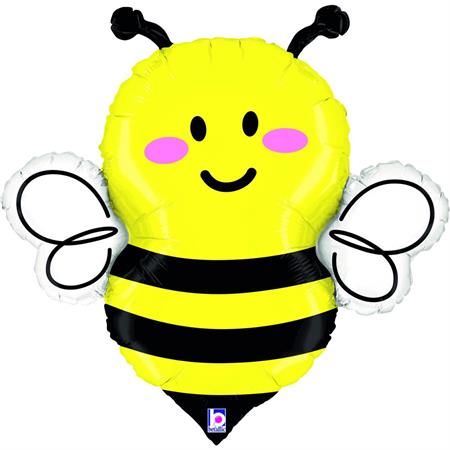XL Bienen / Bee Ballon (mit Helium gefüllt) - Supershape helium