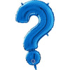 Ballon lettre XL bleu ? (avec de l'hélium) 