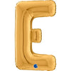 Ballon lettre XL argent A (avec hélium) 