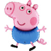 Ballon XL George Peppa Pig (Cochon) (Rempli d'Hélium) 