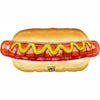 Ballon hot dog XL (rempli d'hélium)