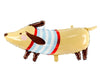Ballon chien teckel XL (gonflé à l'hélium) 