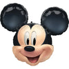 Ballon tête XL Mickey Mouse (rempli d'hélium) 