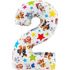 Ballon XL Paw Patrol Numbers 2 (rempli d'hélium) 