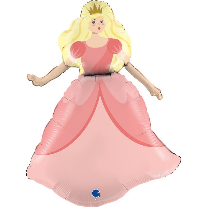 XL Prinzessin Ballon (mit Helium gefüllt) - Supershape helium