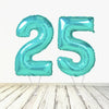XL Tiffany Numbers 25 Balloon (Helium Filled) 