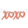 Bannière ballon XL xo xo or rose