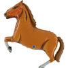 Ballon marron cheval XXL (rempli d'hélium) 