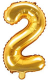 chiffres ballon or 2 