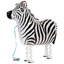 Zebra Air Walker Ballon (mit Helium gefüllt) - Supershape helium